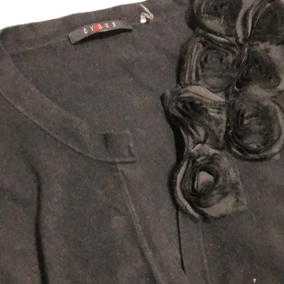 Floral appliqué cardigan - Picture 2 of 5